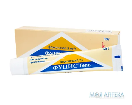 Фуцис гель, 5 мг/г по 30 г у тубах