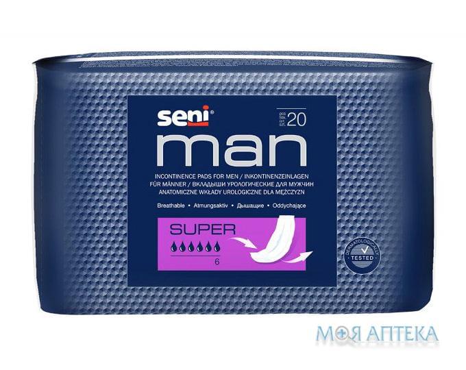 Seni Man (Сени Мен) Прокладки Урологические Super №20