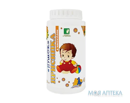 Присипка Косметична Пушок En`Jee присипка 100 г, з чистотілом