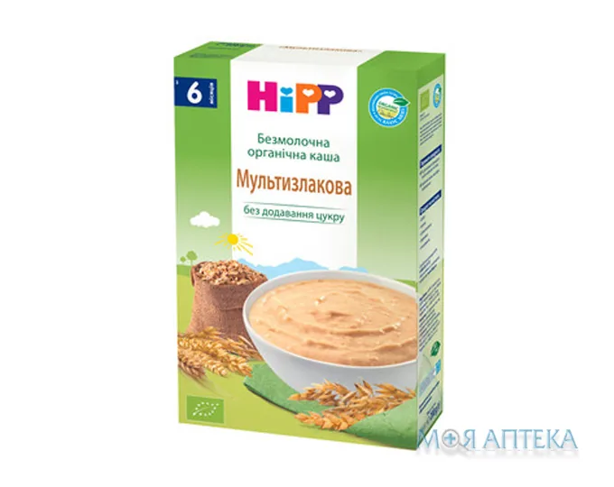 HiPP (Хіпп) Каша Безмолочна мультизлакова з 6 місяців, 200г