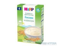 Каша Безмолочна HiPP (ХіПП) рисова органічна з 4 місяців, 200г
