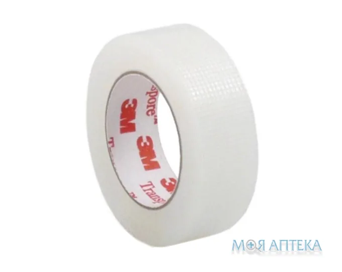 Пластир Транспор (Transpore) 1,25 см х 9,1 м