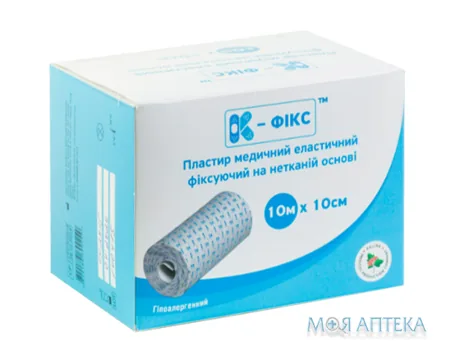 Пластир еластичний К-Фікс 10 м х 10 см №1