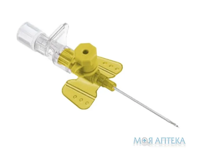 Канюля (катетер) внутрішньовенна Vasofix (Вазофікс) Certo (Церто) G24 (0,7x19 мм) жовта