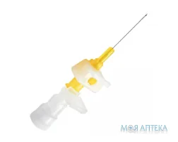 Канюля (катетер) внутрішньовенна BD Neoflon (Неофлон) 24G (0,7 х 19 мм) жовта