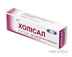 Холісал гель д/рот. порож. по 10 г у тубах