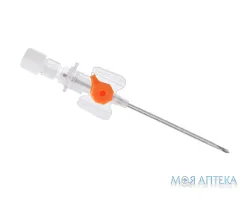 Канюля (катетер) внутрішньовенна Vasofix (Вазофікс) Braunule (Браунюля) 14G (2,2 x 50 мм) помаранчева