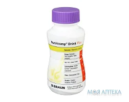 Нутрікомп Дрінк Плюс Банановий 200 мл