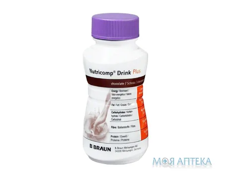 Нутрікомп Дрінк Плюс Шоколад 200 мл