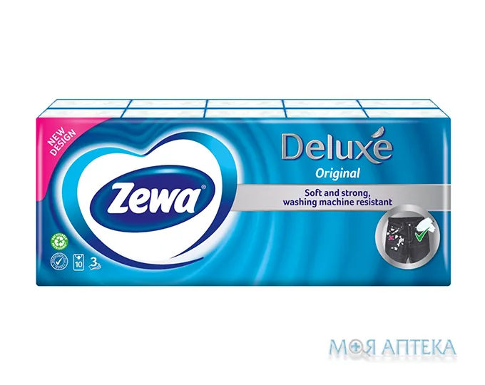 Серветки Паперові Zewa Delux №10х10
