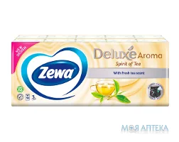 Серветки Паперові Zewa Delux Spirit of Tea №10х10