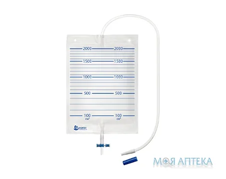 Сечоприймач Волес Нестерильний з Т-краном, 2 л