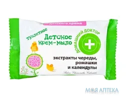 Домашній Доктор Крем-мило дитяче з екстр. череди, ромашки, календ., 70 г