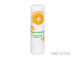 Домашній Доктор Помада гігієнічна мед і обліпиха 3,6 г