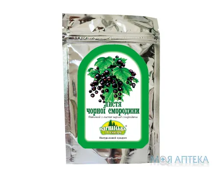 Фіточай Карпатська Лічниця Смородина, по 2 г у філ.-пак. №20