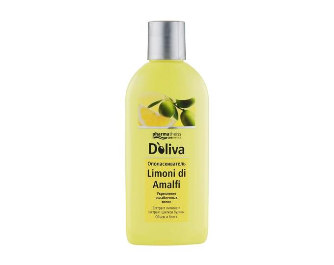 D`Oliva (Д`Оліва) Ополіскувач для зміцнення ослабленого волосся Limoni di Amalfi флакон 200 мл