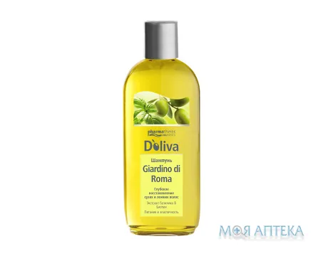 D`Oliva (Д`Оліва) Шампунь для сухого волосся Giardino di Roma 200 мл
