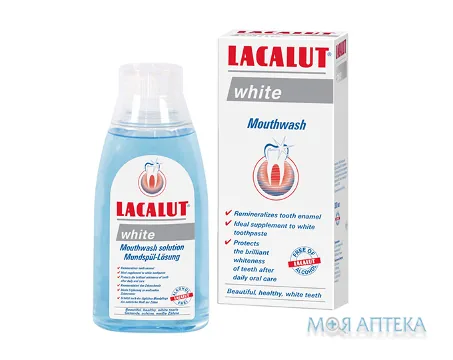 Лакалут Вайт Ополіскувач Для Ротової Порожнини 300 мл