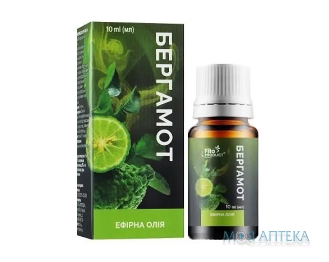 Масло ефірне бергамота 10 мл