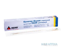 Катетер Фолея 2-х ходовий Igar (Ігар) 26FR/CH 30 мл
