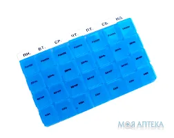 Органайзер (таблетниця) пластиковий Enjee PT6039 тиждень