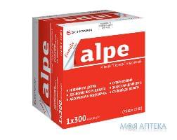 Алпе (Alpe) Пластырь Медицинский Фэмили мягкий Эконом классический 76 мм х 19 мм №300
