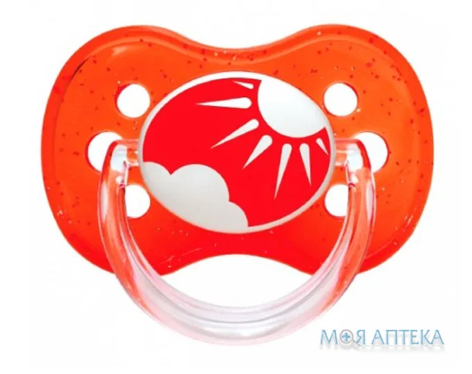 Пустушка Canpol Babies (Канпол Бебіс) 22/606 Brokat (0-6 міс.) латексн., кругла