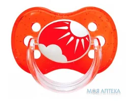 Пустушка Canpol Babies (Канпол Бебіс) 22/606 Brokat (0-6 міс.) латексн., кругла