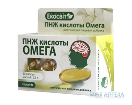ПНЖ кислоти Омега капс. №60