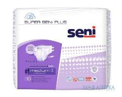 Seni (Сені) Підгузки для дорослих Super Plus Medium №10