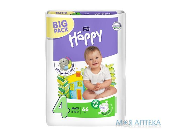 Подгузники Детские Bella Baby Happy (Белла Беби Хепи) maxi, green tea (8-18 кг) №12