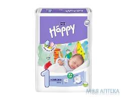 Підгузки Дитячі Bella Baby Happy (Белла Бебі Хепі) newborn, green tea 1 (2-5 кг) №42
