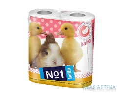 Bella (Белла) Рушники Паперові Karo 2 сл. білі №2