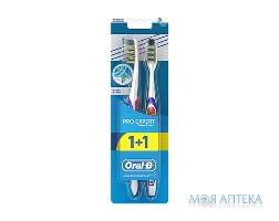 Зубная щетка Oral-B Pro-Expert 3D Чистота 40 средняя (1 + 1)