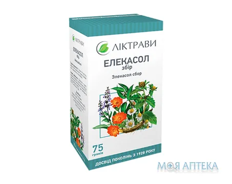 Елекасол збір по 75 г у пач. з внут. пак.