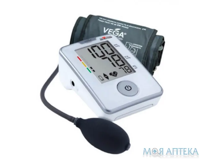 Тонометр Vega (Вега) напівавтоматичний, VS-250