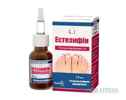 Естезифін розчин н/ш 1 % по 15 мл у флак.