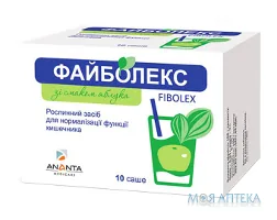 Файболекс пор. саше 5,8 г, з яблучним смаком №10