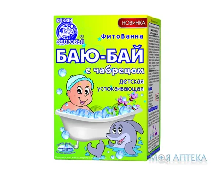 Фітованна Баю-бай з чебрецем (заспокійл. д/дит.) , філ.-пак. по 30 г №3