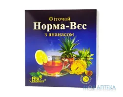 Фіточай №3 Норма-Вєс Ананас фільтр-пакет 1,5 г №20