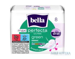 Гігієнічні прокладки Bella Perfecta Ultra Green (Белла Перфекта Ультра Грін) Silky Drai ultra, з крильцями №8