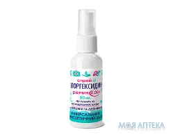 Лосьйон тонік Хлоргексидин спрей, р-н 0,05% по 50 мл у флак.