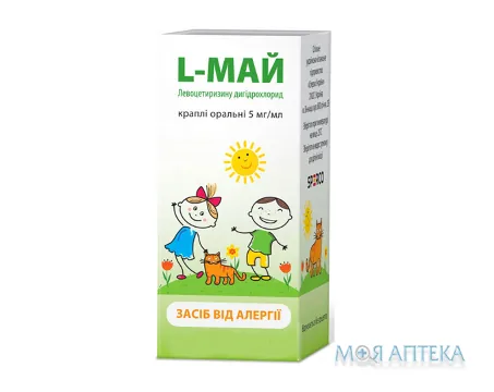 L-Май крап. орал. 5 мг/мл контейнер 20 мл, з пробкою-крапельницею