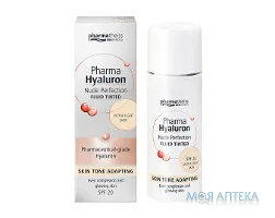 Pharma Hyaluron Флюїд тонуючий дуже світлий з SPF 20, 50 мл