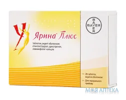 Ярина Плюс таблетки, в/о, №28 (21+7)