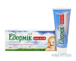 Едермік гель 0,1% туба 30 г, в пачці