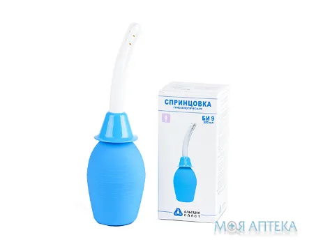 Спринцівка Альпіна Гінекологічна з анатомічним наконечником тип БІ р.9 (320 мл)