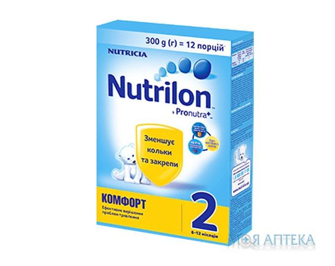 Суміш молочна Nutrilon (Нутрілон) Комфорт 2 6-12 міс. 300 г