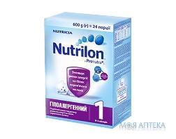 Суміш молочна Nutrilon (Нутрілон) Для чутливих малюків (Гіпоалергенний) 1 600 г.
