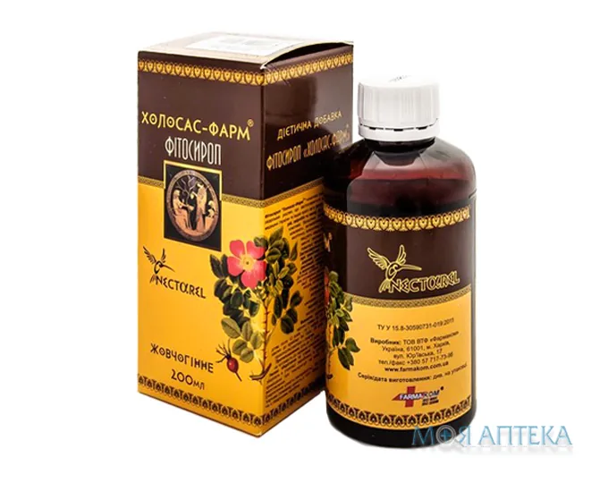Холосас-Фарм сироп по 200 мл у флак.